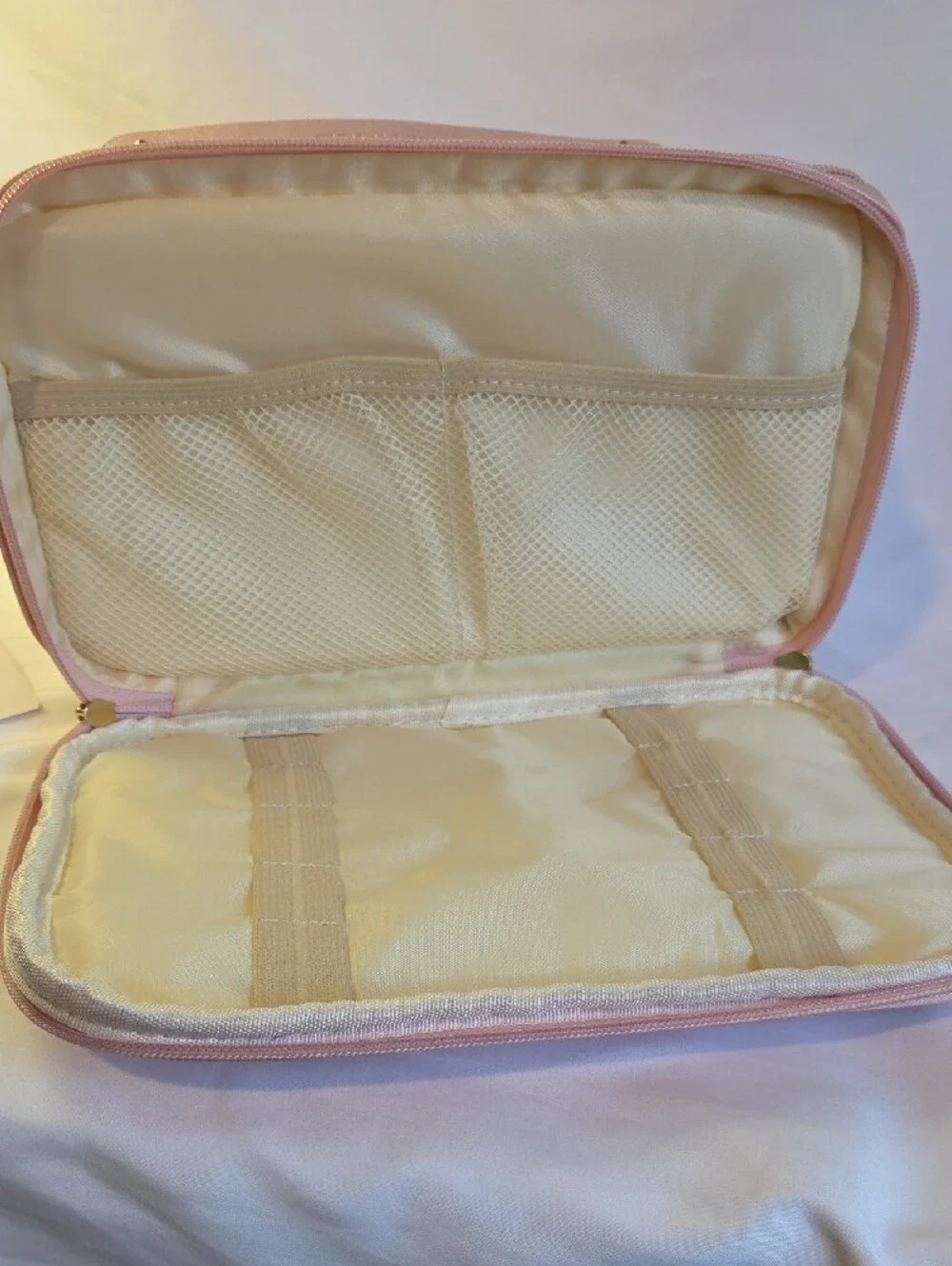 Pink Travel Cosmetic & Toiletry Bag By Syllable